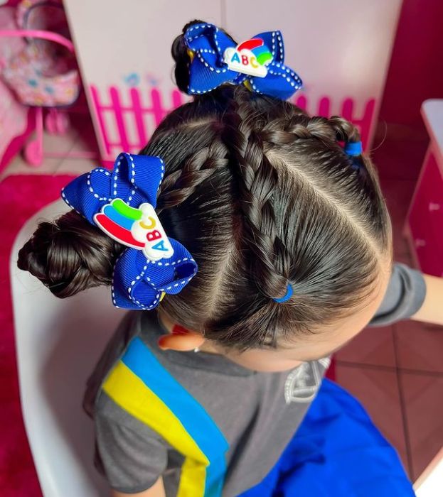 2 - Penteado para crianças - Penteados Infantis