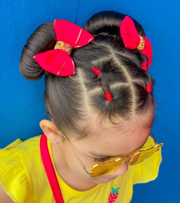 4 - Penteado para crianças