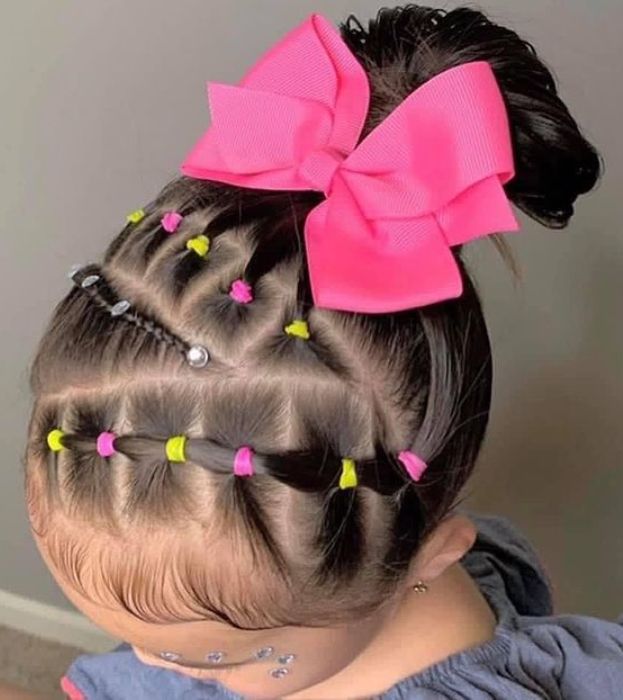 7 - Penteado para crianças