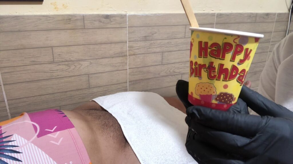 Depilação íntima com cera