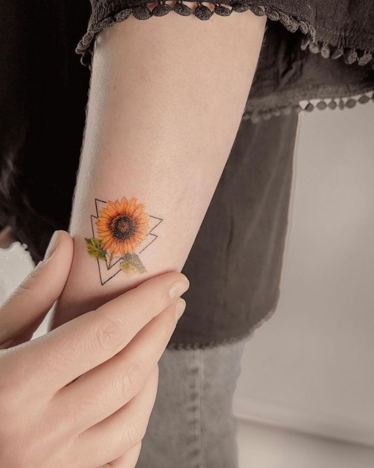 Imagem Tatuagens Girassol 1