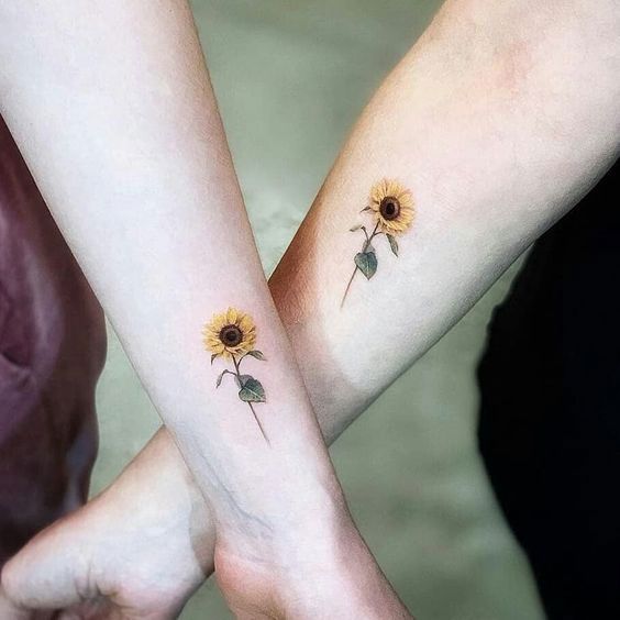 Imagem Tatuagem Girassol 4