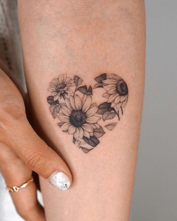 Imagem Tatuagem Girassol 5