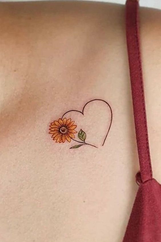 Imagem Tatuagem Girassol 6